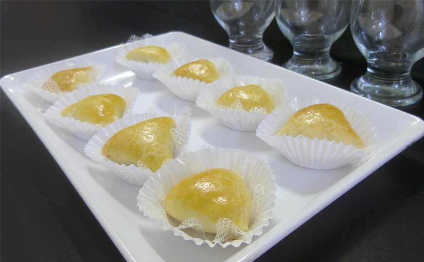 Salgadinhos assados - Esfirras Salgadinhos para festa